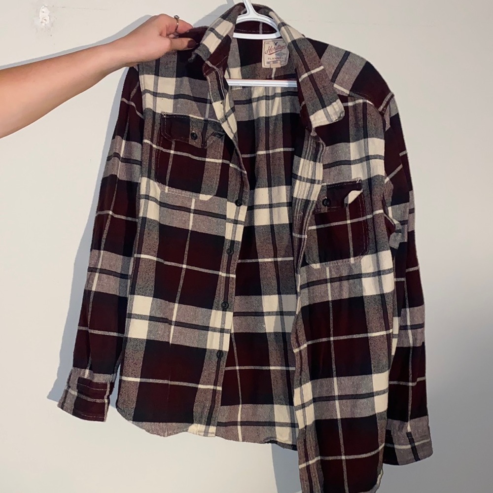 Flannel. Lightly worn.